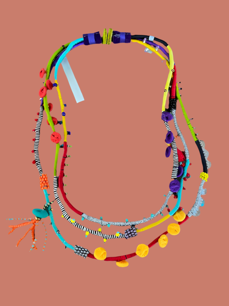 Beduin Recycled Necklace (Multicolored)