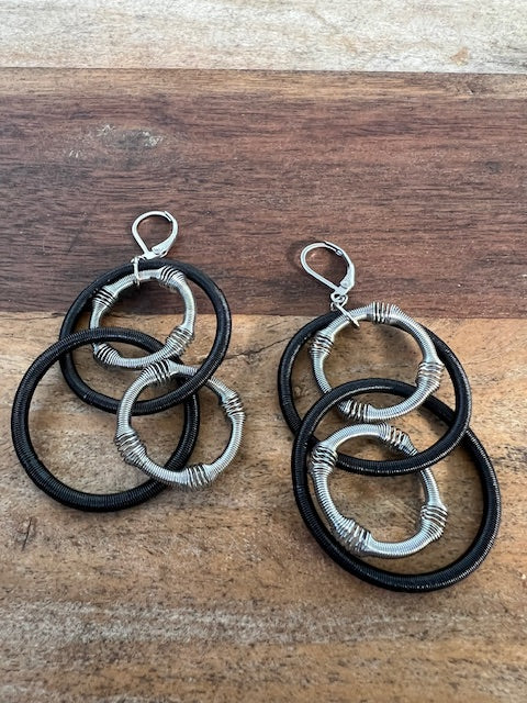 Loops Black and Silver