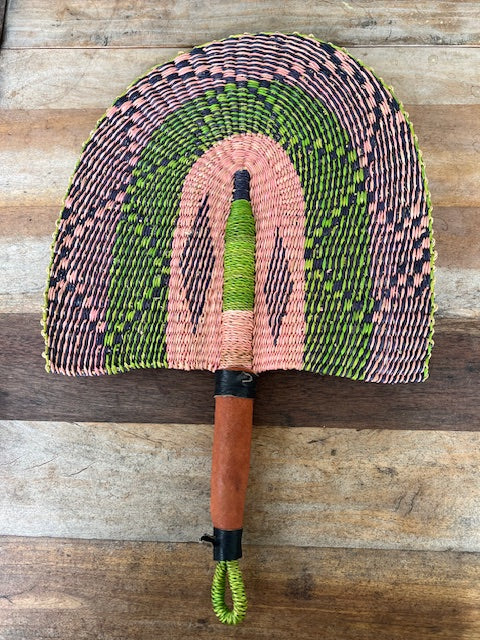Hand Made Fans From Ghana