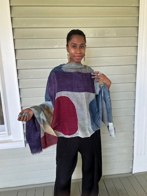 Abstract Multi Shawl