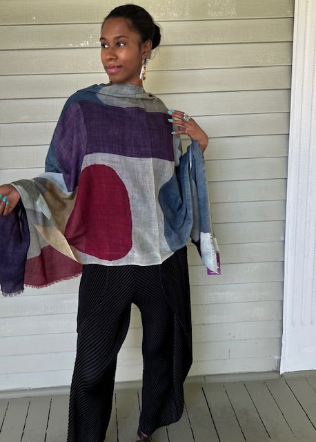 Abstract Multi Shawl