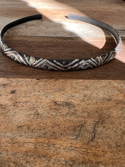 Torque Mali Choker Ebony Inlaid With Metal