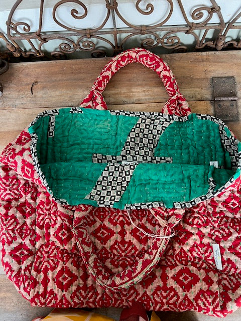 Kantha Vagabond Bag