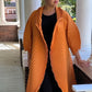 Vanite Couture Pleated Duster (Orange)
