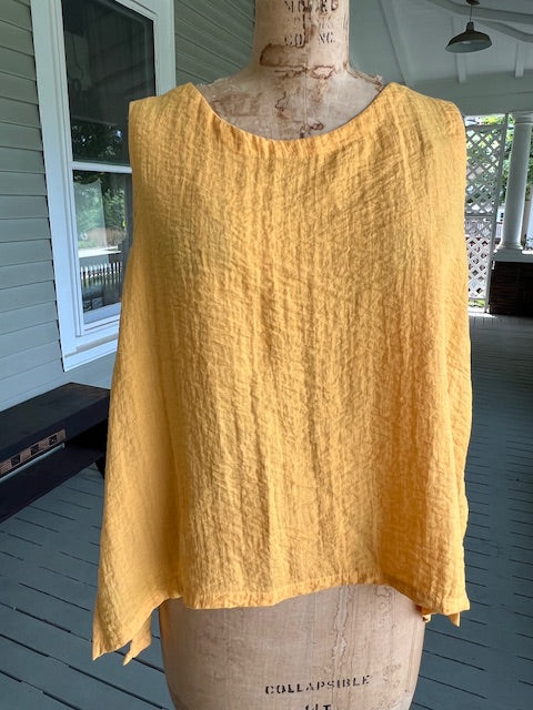 Gerties Gail's Tank in Travel Fabric (Red or Saffron)