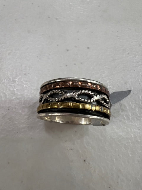 Spinner prayer rings