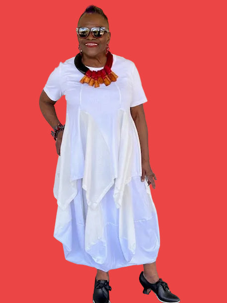 Kedem Sasson Tula Skirt (White)