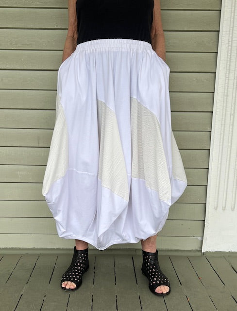 Kedem Sasson Tula Skirt (White)