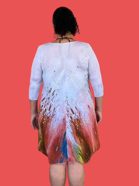 Vanite Couture Paint Splash Dress