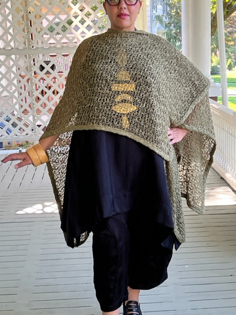 Crocheted Serape /wrap