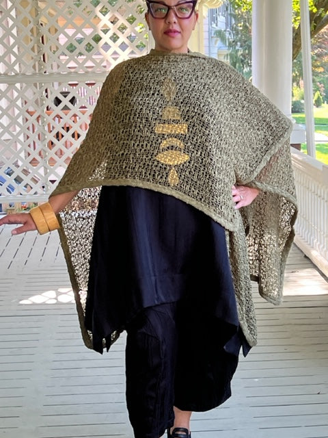 Crocheted Serape /wrap