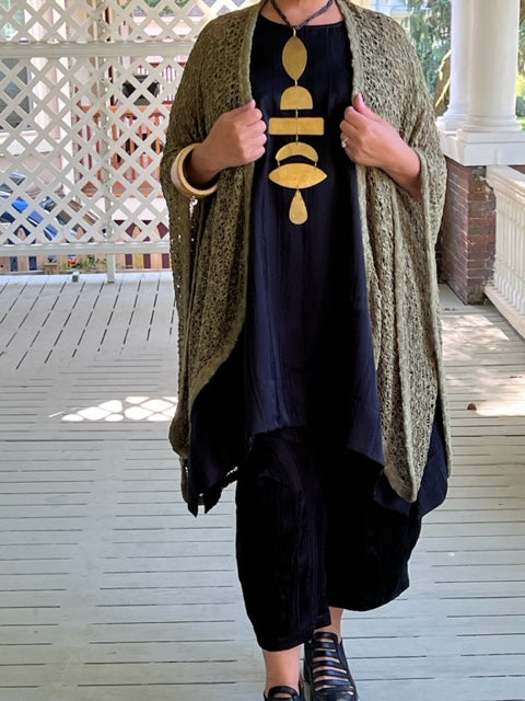 Crocheted Serape /wrap