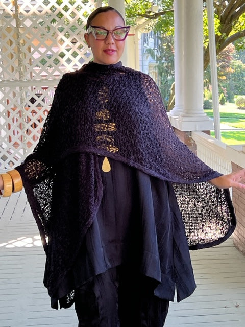 Crocheted Serape /wrap