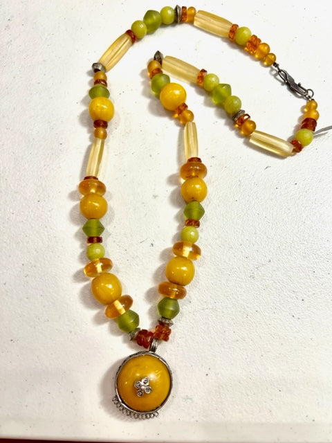 African Beads and Amber