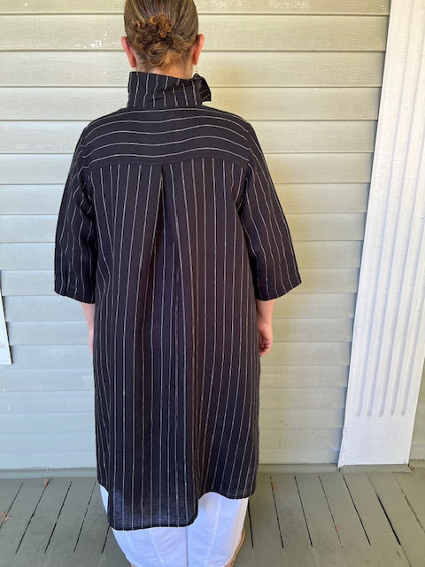 Cheyenne 100% Linen Button Down Tunic