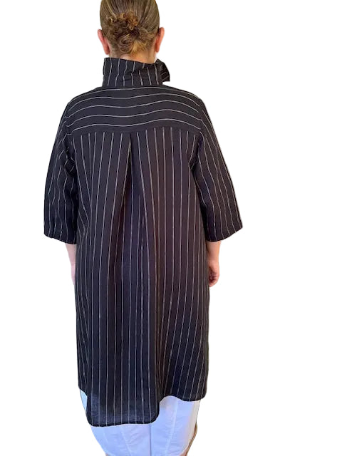Cheyenne 100% Linen Button Down Tunic
