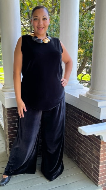 DTH Velvet Stretch Pants and Tank (Sold Separately)