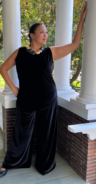 DTH Velvet Stretch Pants and Tank (Sold Separately)