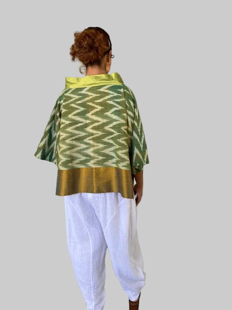 DTH Ikat Boxy Top