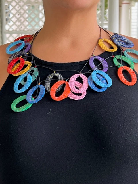 Handmade Peruvian Oh, Oh, Oh Necklace