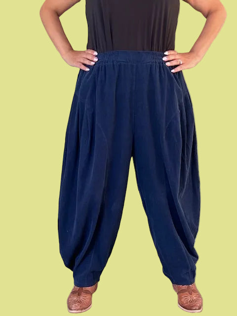 Transparent Bubble Micro Corduroy Pants (Black, Beige, Olive, Charcoal, Navy)