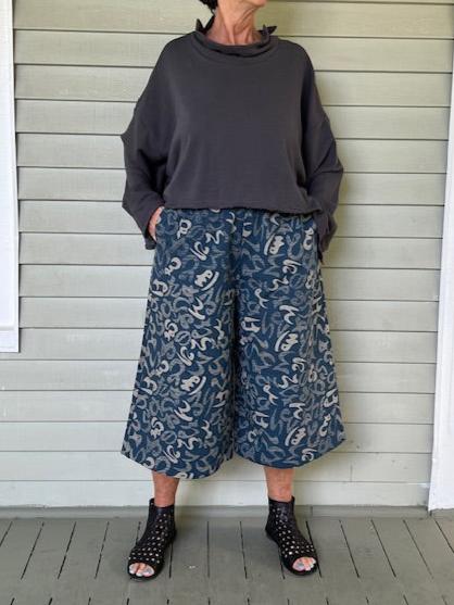 DTH Japanese Linen Cropped Pants