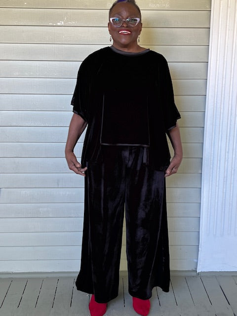DTH High Front/Low Sides Velvet Top