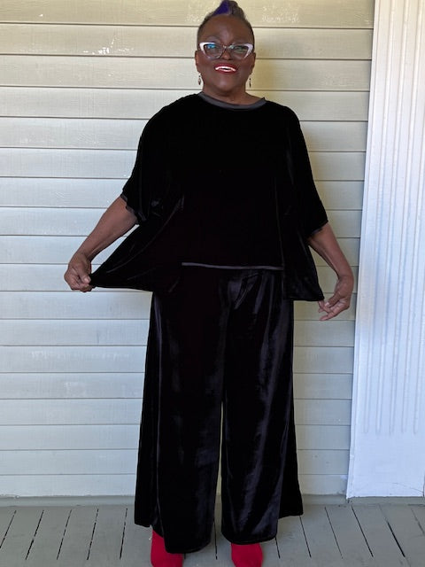 DTH High Front/Low Sides Velvet Top