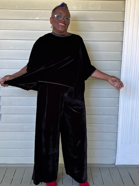 DTH High Front/Low Sides Velvet Top
