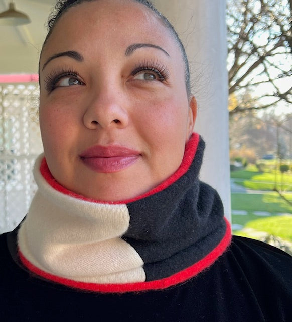 Upcycled 100% Cashmere Neck Muff (NEW COLORS)