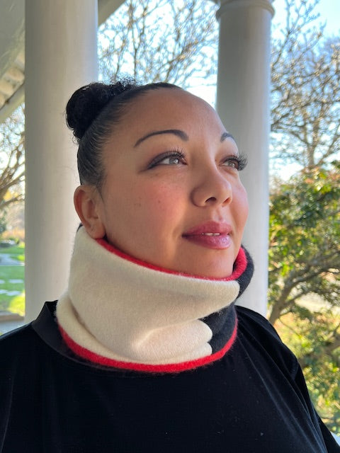 Upcycled 100% Cashmere Neck Muff (NEW COLORS)