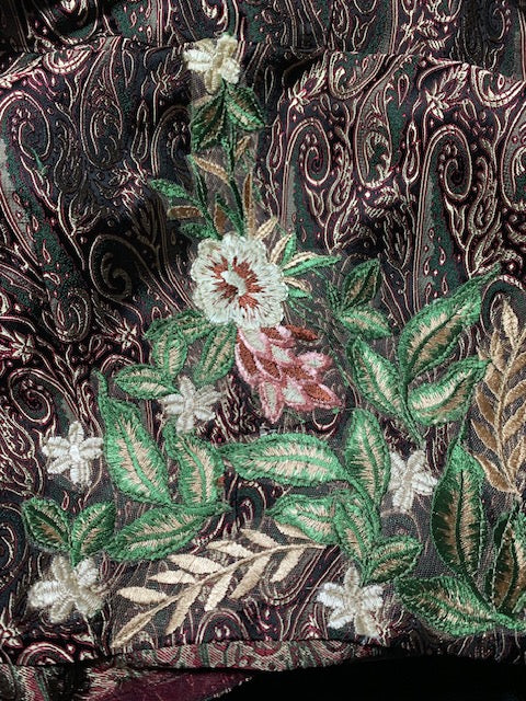 DTH Silk Brocade Paisley Coat and Hem Pants (Sold Separately)