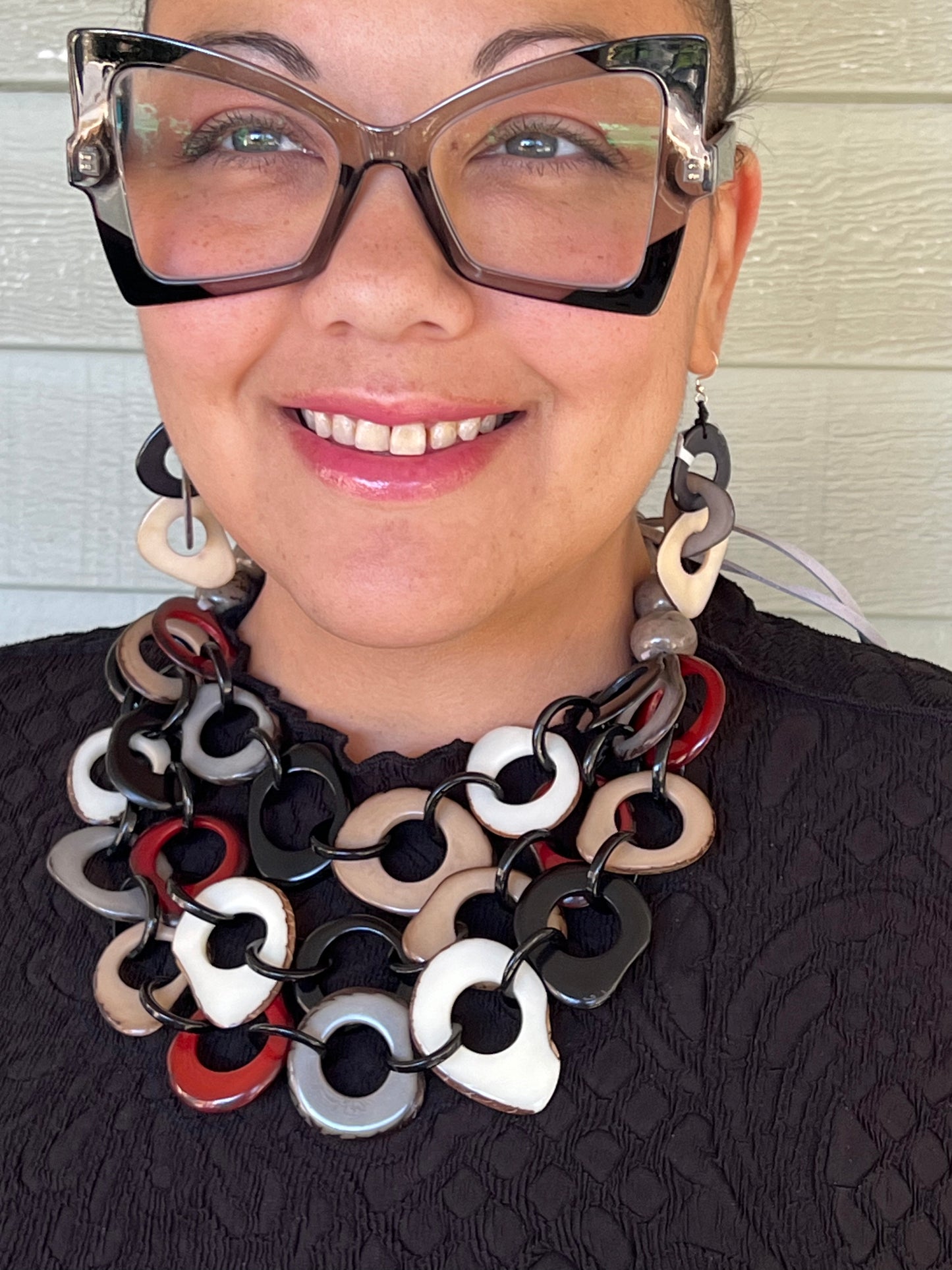 3 Strand Tagua Necklace