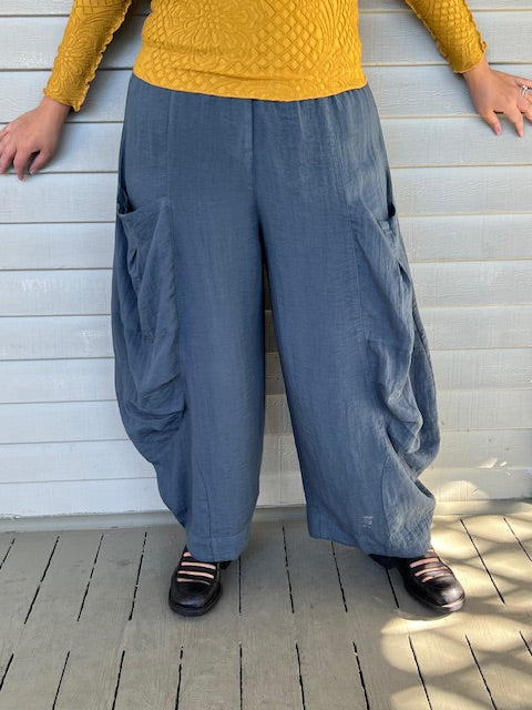 Eleven Stitch Double Pocket Pants in Travel Fabric (Denim, Black, Gray, Midnight, Dark Olive, Port, or Kalamata)