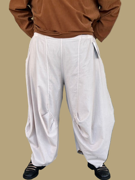 Side Panel Corduroy Pants (Sand)