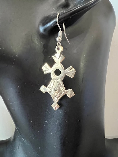 Handmade Tuareg Earrings - Crosses