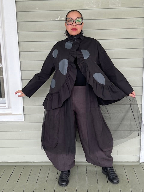 Vanite Couture Ruffle Top