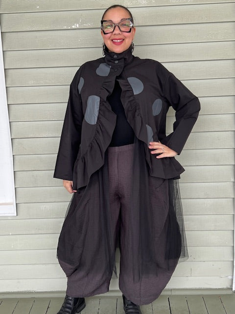 Vanite Couture Ruffle Top