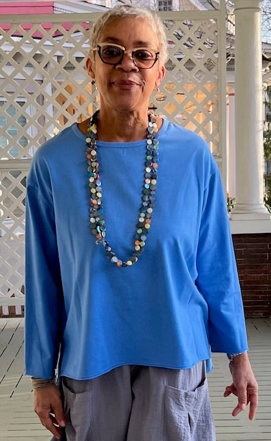 Gerties Beach Tee (Midnight, Twist, Blue, Black, Aegean or Chalk)