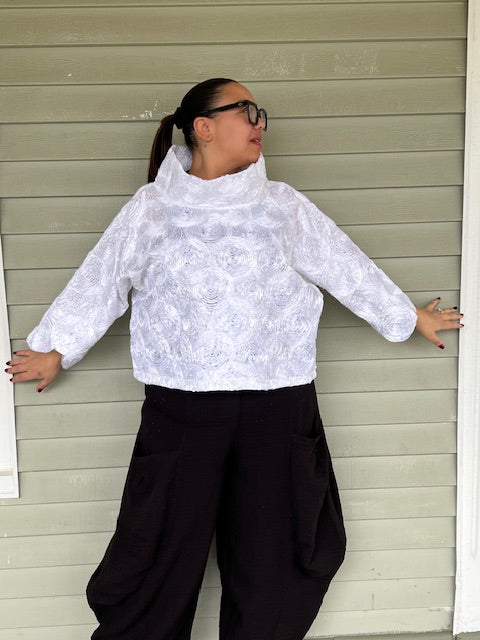 DTH Rose Garden Boxy Top