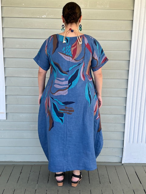 Gull Dress (Black, Blue, or Kiwi)