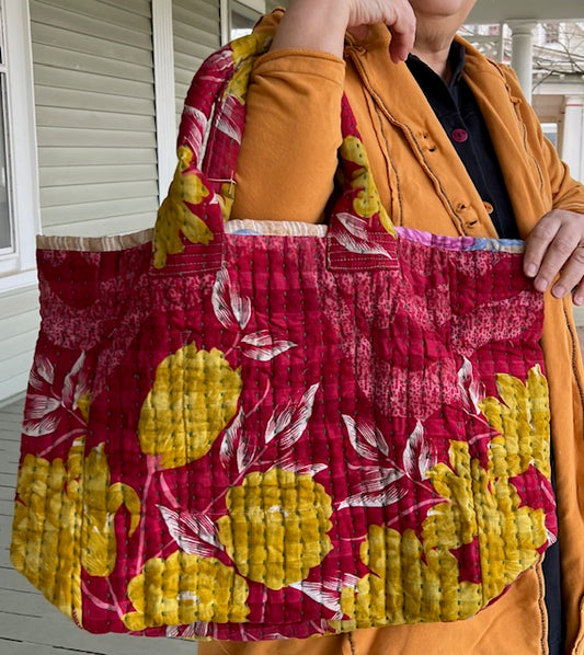 Kantha Vagabond Bag