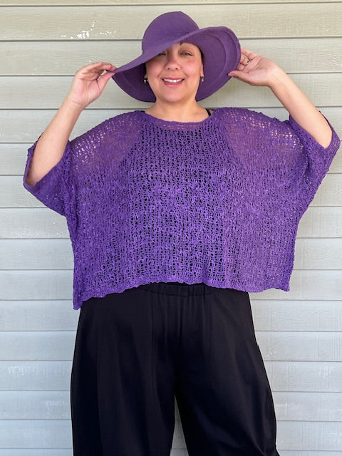 Crochet Boxy Top (available in MANY colors)