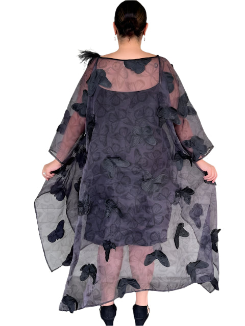 DTH Organza 3-D Butterfly Overlay