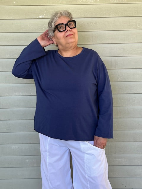 Gerties Beach Tee (Midnight, Twist, Blue, Black, Aegean or Chalk)