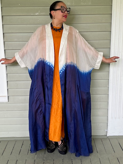 DTH 100% Crush Silk Bubble Dress