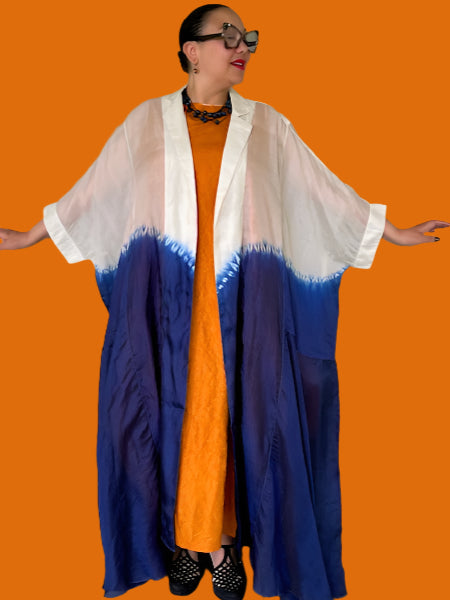 DTH 100% Crush Silk Bubble Dress