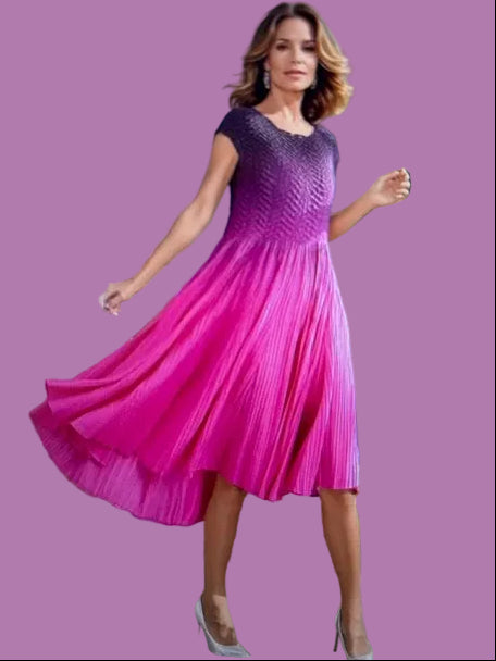 Vanite Couture Rose Ombre Dress