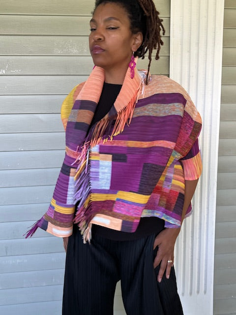 Vanite Couture Fringed Jacket