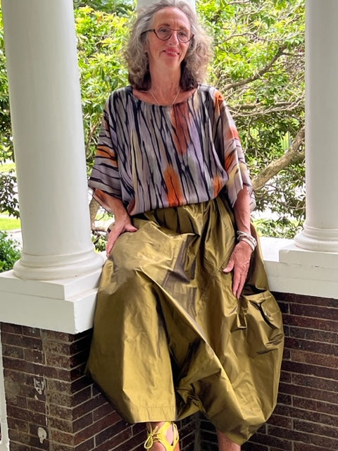 DTH Silk Architect Skirt